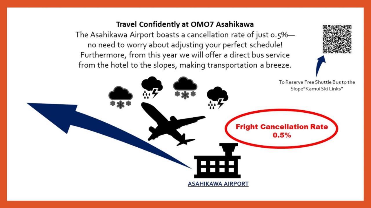 Omo7 Asahikawa By Hoshino Resorts Экстерьер фото Asahikawa Airport advertisement